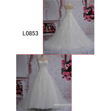 Sweetheart Strapless Wedding Dress Ball Gown